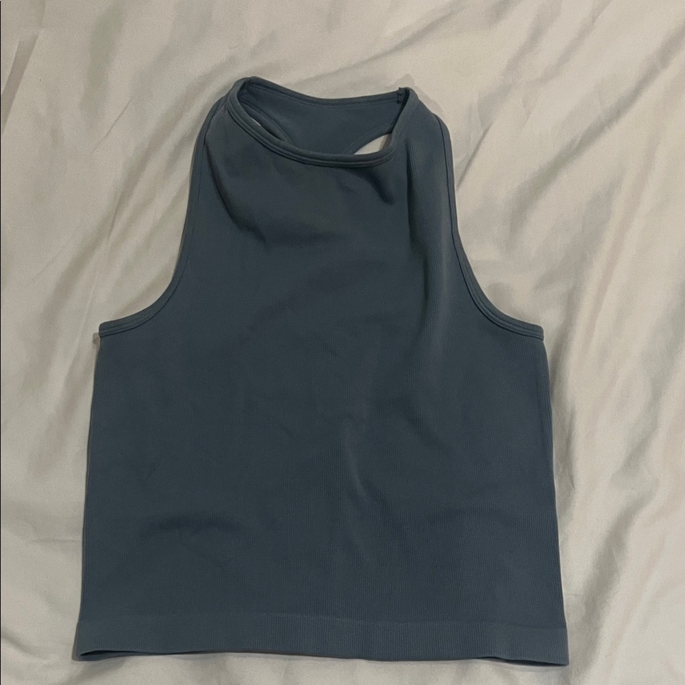 Free People Blue Tank Top